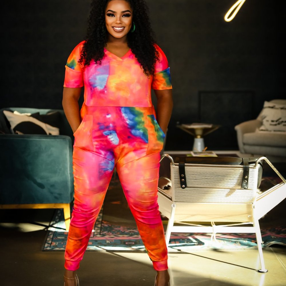 Tie dye Jumpsuit